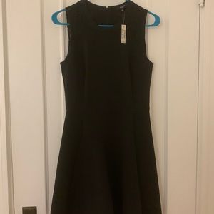 Madewell Black Minidress with Lace Details